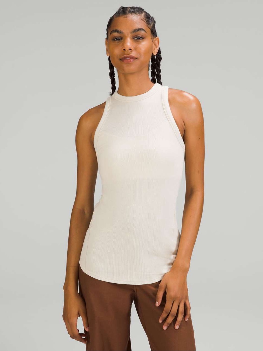 Lululemon Hold Tight Tank Top Natural Ivory